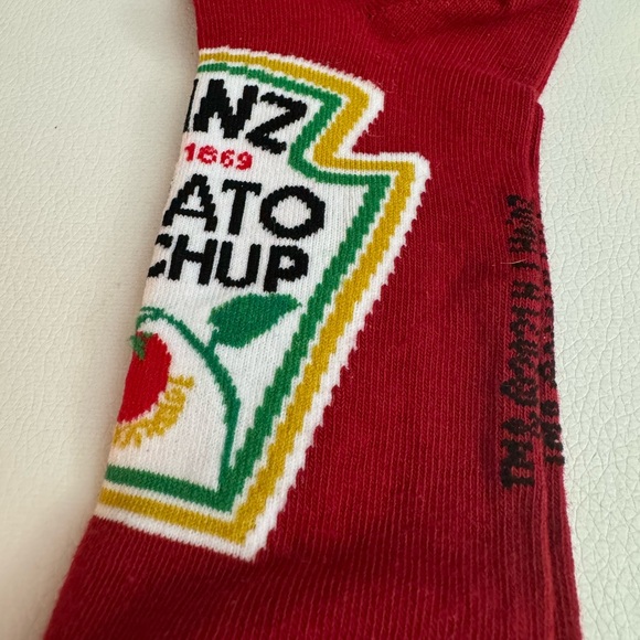 NWOT Roys Boys Heinz Ketchup socks - Picture 3 of 6